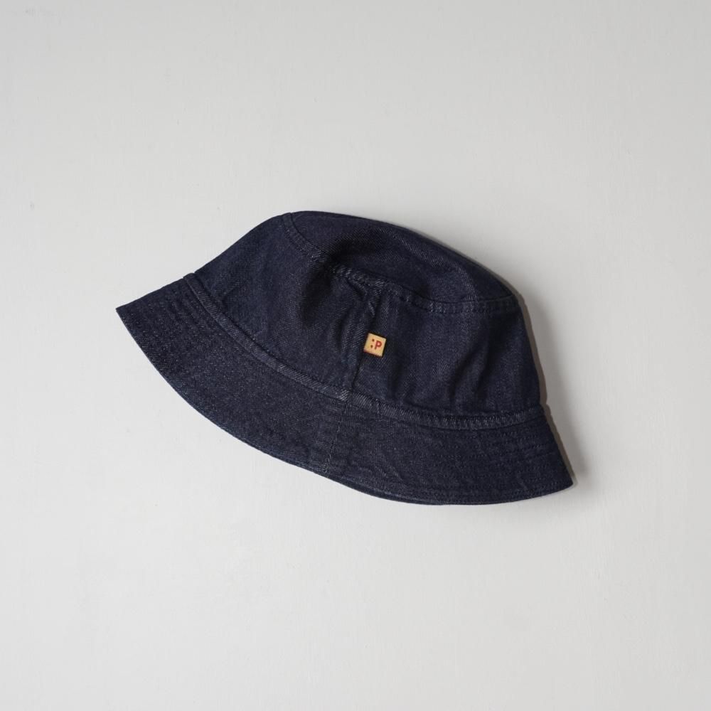 <img class='new_mark_img1' src='https://img.shop-pro.jp/img/new/icons10.gif' style='border:none;display:inline;margin:0px;padding:0px;width:auto;' />P Denim BUCKET HAT / INDIGOの商品画像