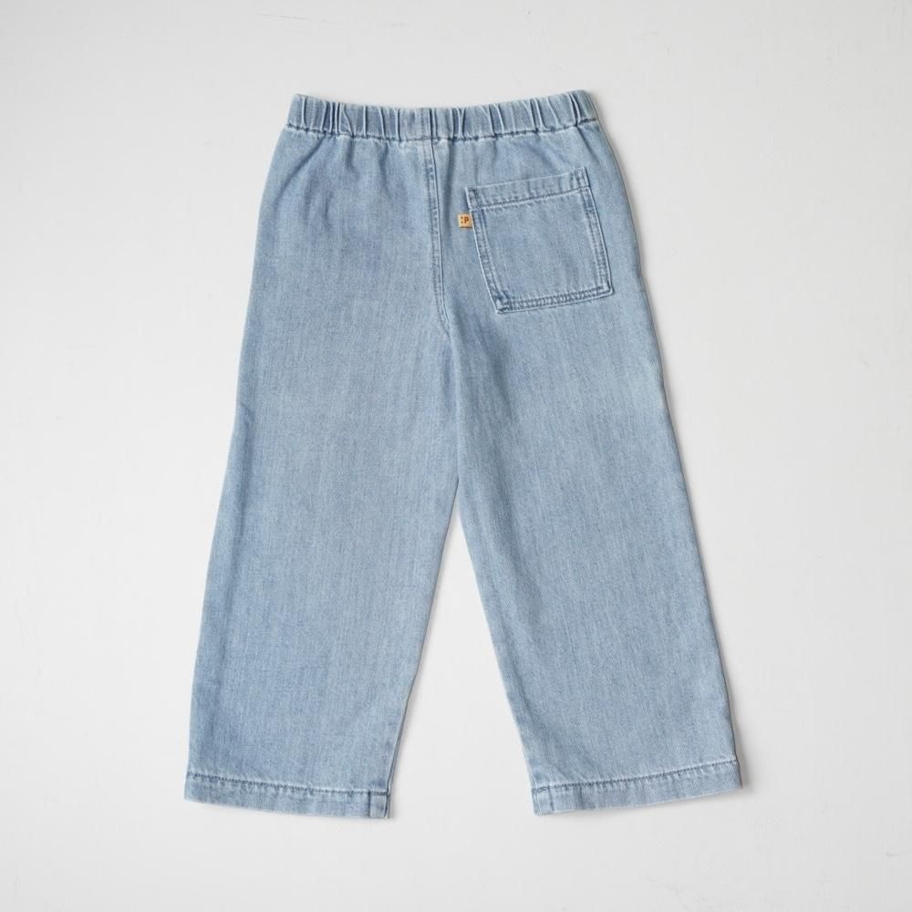 DENIM WIDE PANTS HIGH(34 INDIGO): BOTTOMSjosemoon