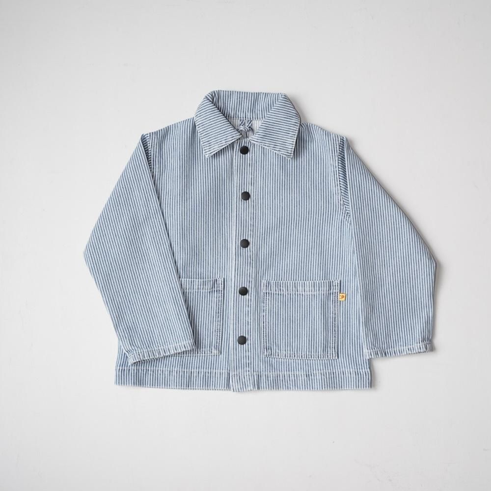 <img class='new_mark_img1' src='https://img.shop-pro.jp/img/new/icons10.gif' style='border:none;display:inline;margin:0px;padding:0px;width:auto;' />P Denim JACKET / HICKORY STRIPEの商品画像
