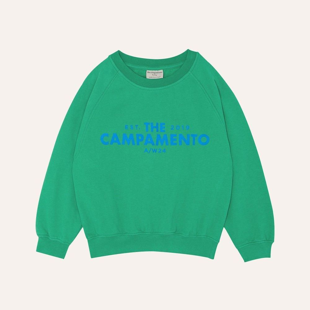 <img class='new_mark_img1' src='https://img.shop-pro.jp/img/new/icons22.gif' style='border:none;display:inline;margin:0px;padding:0px;width:auto;' />the campamento Oversized Kids Sweatshirtの商品画像