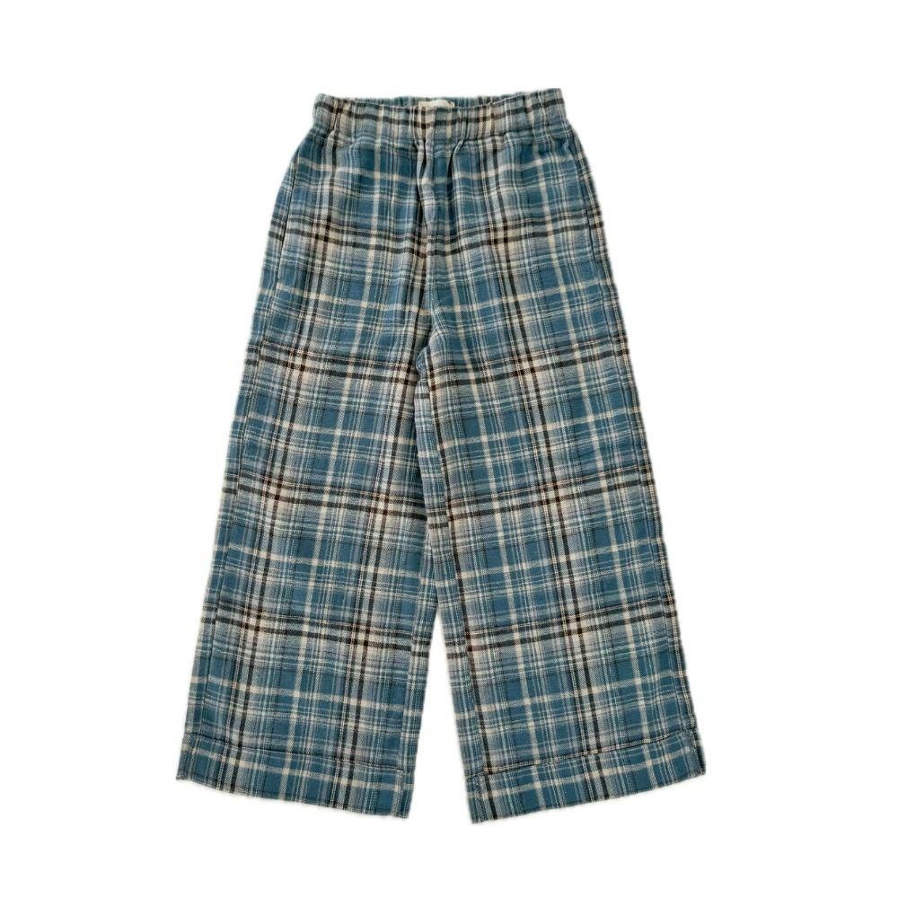 <img class='new_mark_img1' src='https://img.shop-pro.jp/img/new/icons22.gif' style='border:none;display:inline;margin:0px;padding:0px;width:auto;' />LONGLIVETHEQUEEN blue check pantsの商品画像