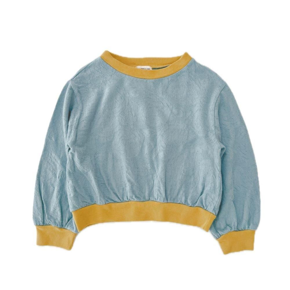 <img class='new_mark_img1' src='https://img.shop-pro.jp/img/new/icons22.gif' style='border:none;display:inline;margin:0px;padding:0px;width:auto;' />LONGLIVETHEQUEEN blue lace sweaterの商品画像