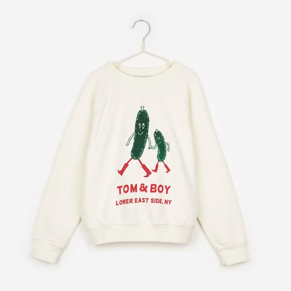 <img class='new_mark_img1' src='https://img.shop-pro.jp/img/new/icons22.gif' style='border:none;display:inline;margin:0px;padding:0px;width:auto;' />TOM&BOY 7014-100 SWEATSHIRTの商品画像