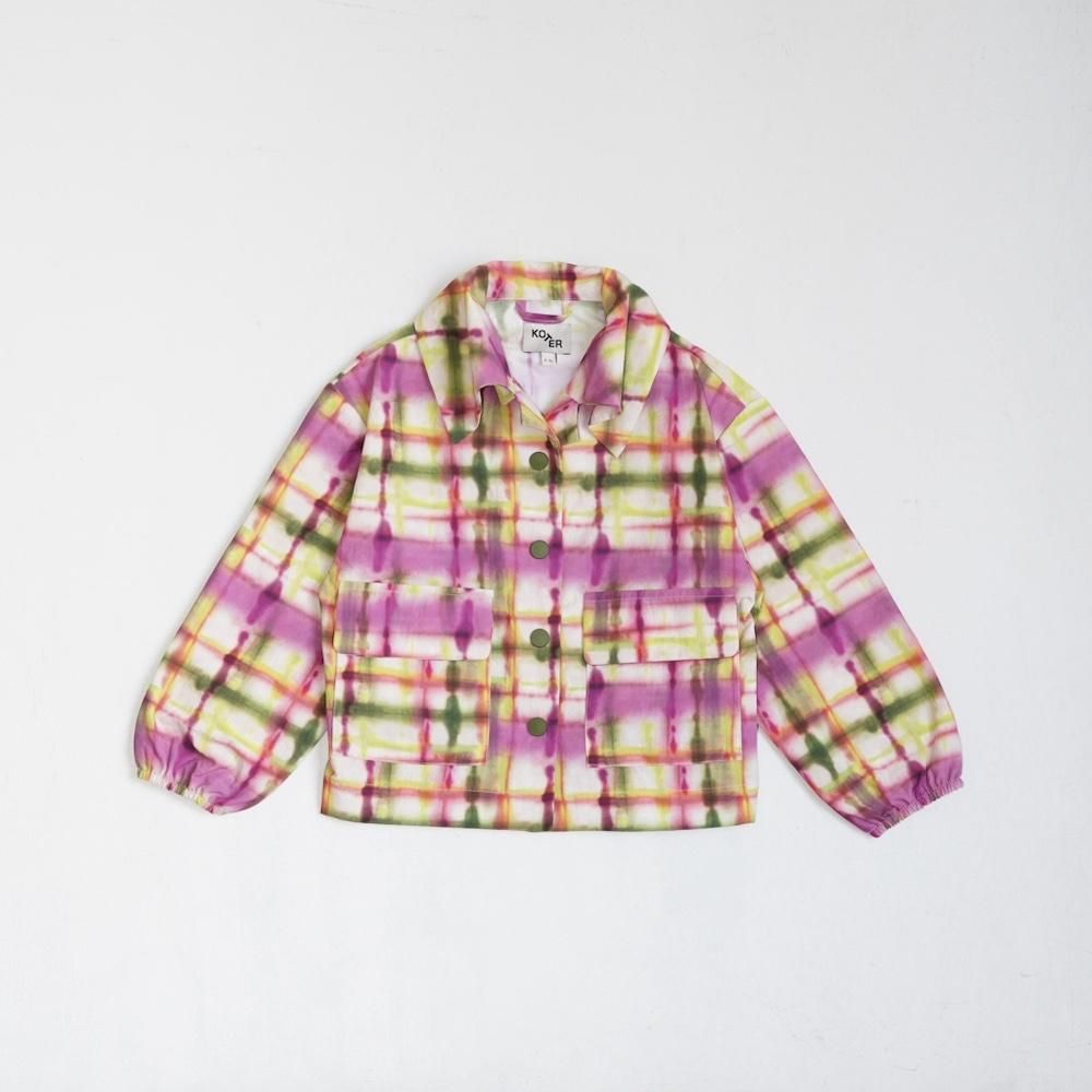 <img class='new_mark_img1' src='https://img.shop-pro.jp/img/new/icons22.gif' style='border:none;display:inline;margin:0px;padding:0px;width:auto;' />KOTER BILLIE NYLON PRINTED JACKETの商品画像