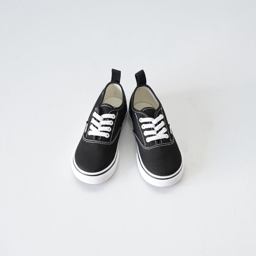 VANS AUTHENTIC Elastic Lace BLACK - BOLO