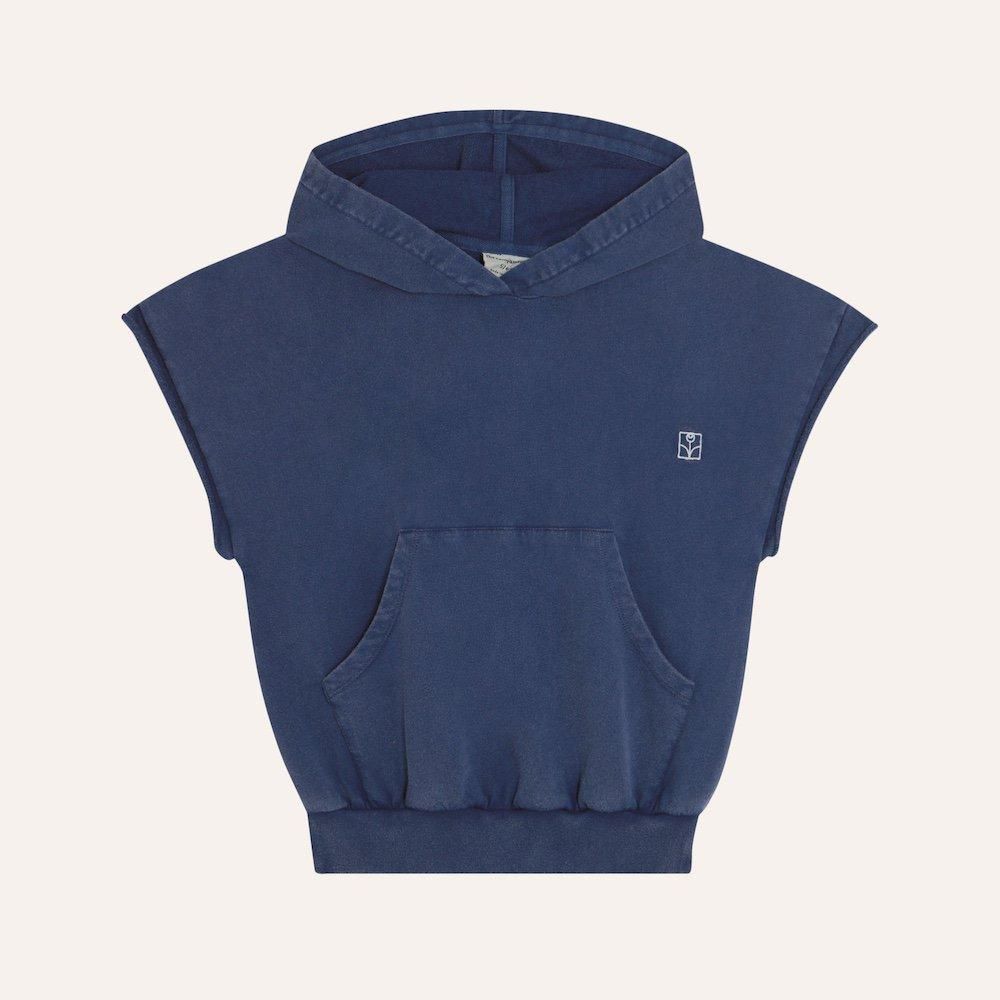 <img class='new_mark_img1' src='https://img.shop-pro.jp/img/new/icons10.gif' style='border:none;display:inline;margin:0px;padding:0px;width:auto;' />the campamento Blue Washed Kids Vestの商品画像