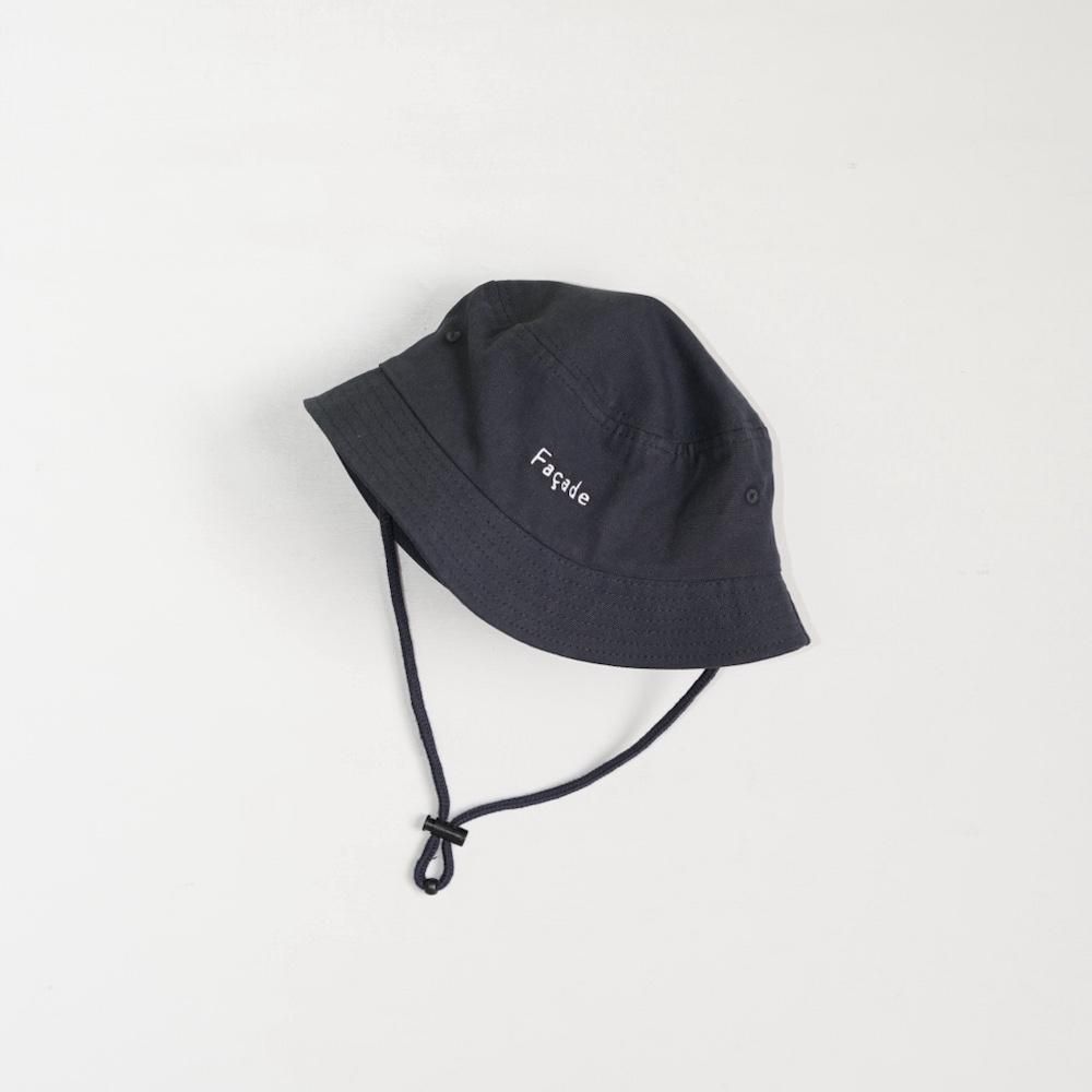 <img class='new_mark_img1' src='https://img.shop-pro.jp/img/new/icons10.gif' style='border:none;display:inline;margin:0px;padding:0px;width:auto;' />Façade Refu camping hat - Navy blueの商品画像