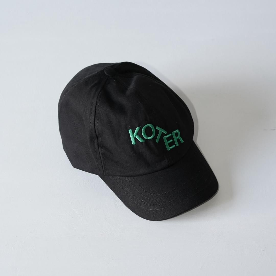 <img class='new_mark_img1' src='https://img.shop-pro.jp/img/new/icons10.gif' style='border:none;display:inline;margin:0px;padding:0px;width:auto;' />KOTER BOWIE BASEBALL CAP - Blackの商品画像