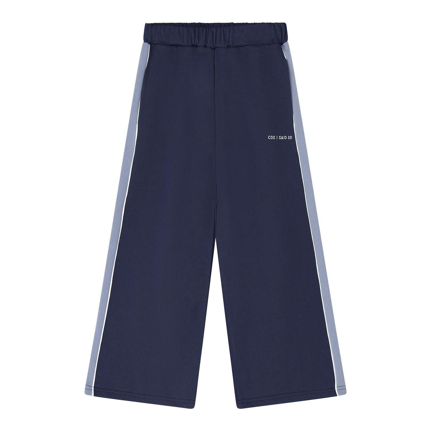 COS I SAID SO COLOUR BLOCK WIDE JOG PANT MARITIMEの商品画像