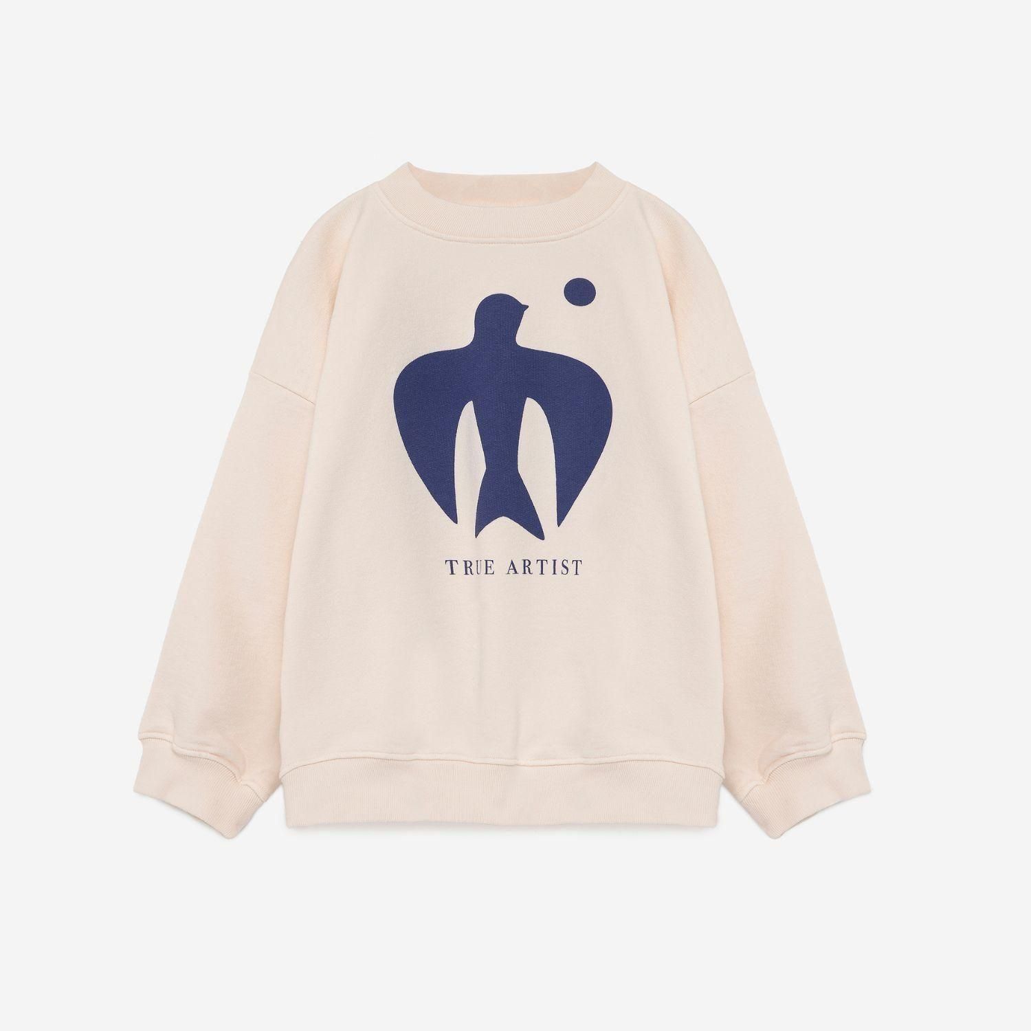 TRUE ARTIST SWEATSHIRT Nº07 IVORY WHITEの商品画像