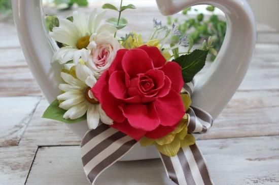 お値下げ致しました♥ハート型プリザーブドフラワーアレンジメント お値下げ致しました♥ハート型プリザーブドフラワー