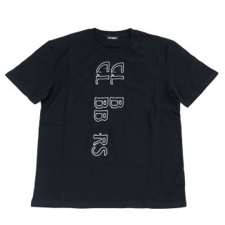 RAF SIMONS【ラフシモンズ】| Tシャツ t-shirt | clubbers | ブラック | 通販 |《 セレクトショップ  ANTWEARP》