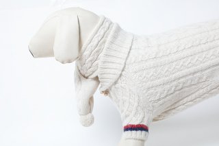 Aran scarf - White<br/>5,280円（税込）