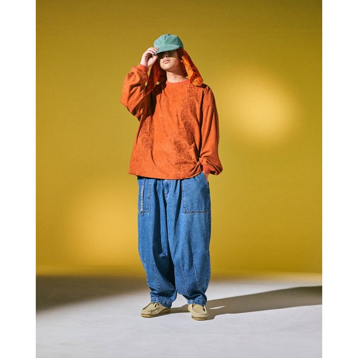 TIGHTBOOTH DENIM BAKER BALLOON PANTS SS23-B11 - Cabron