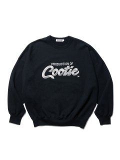 COOTIE  Embroidery Sweat Crew (PRODUCTION OF COOTIE)  CTE-23S337