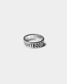 TIGHTBOOTH   LABEL LOGO RING  SS24-A11