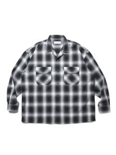 COOTIE   T/W Open Collar L/S Shirt   CTE-24A402-CHECK