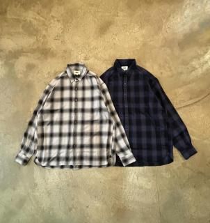 WAX Ombre check pocket shirts WX-0404
