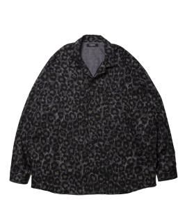 ROTTWEILER     R9 LEOPARD OPENCOLLAR SHIRT   RW24A0207