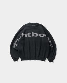 TIGHTBOOTH BIG LOGO KNIT SWEATER FW24-KN02 