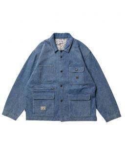 Evisen Skateboards SHRIMP DENIM COVERALL - BLUE   25SS-JK03 