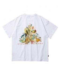 Evisen Skateboards   ETERNAL FRIENDS TEE 25SS-T09