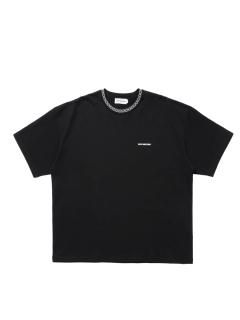 COOTIE  Jacquard Neck S/S Tee  CTE-25S318