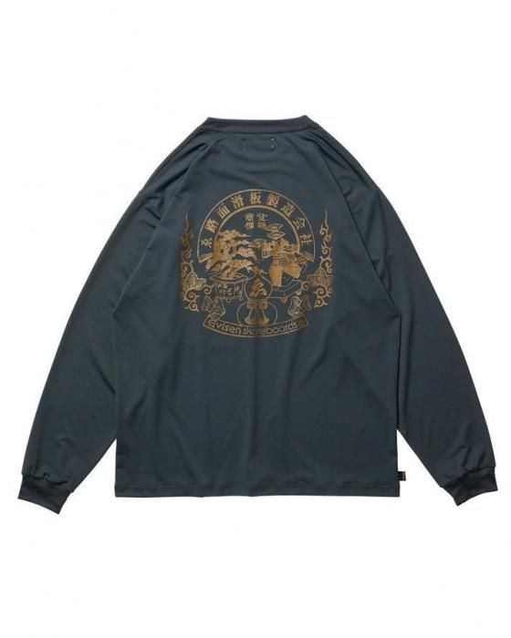 Evisen Skateboards EMBLEM POCKET TECH LS TEE 25FW_T05 - Cabron