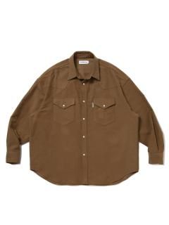 COOTIE   Moleskin Western L/S Shirt   CTE-25A404