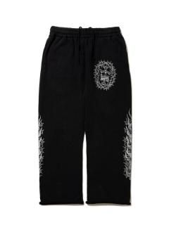 Antidote Buyers Club   Fade Wash Sweat Pants (Thorn & Flames)  ABCAW25PT01