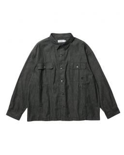 Evisen Skateboards   2ND CHAMBRAY DENIM SHIRT   25FW_S01