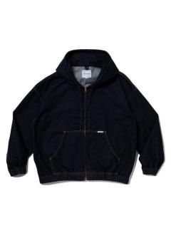 COOTIE   12.5OZ DENIM ZIP UP HOODED JACKET   CTE-25A205