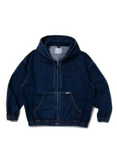 COOTIE   12.5OZ DENIM ZIP UP HOODED JACKET    CTE-25A206