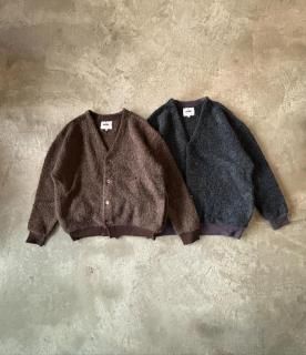 WAX    Poodle knit cardigan  ͥӡ  WX-0475