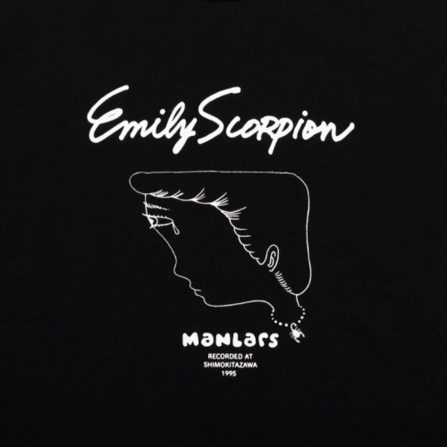 Emily Scorpion / MANLARS Tee designed by Jerry UKAI(BLK)