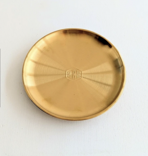 STAINLESS PLATE & BEER CUP