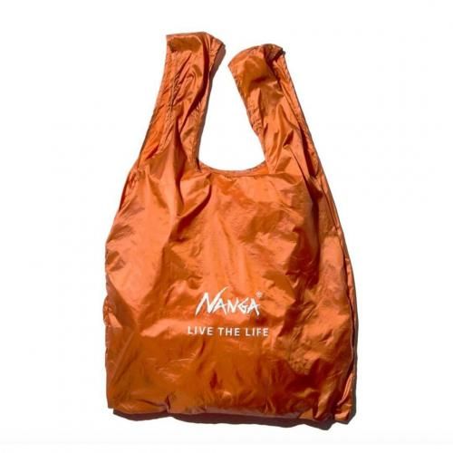 NANGA POCKETABLE ECO BAG(LIVE THE LIFE)
