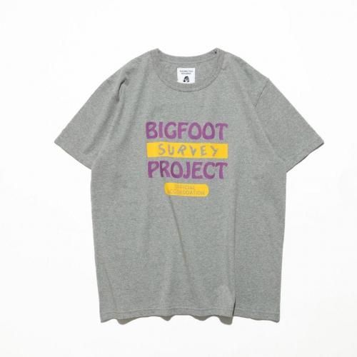 BIGFOOT SURVEY PROJECT OFFICIAL ACCOMODATION Tee designed by Jerry UKAI
HEATHER GRAY