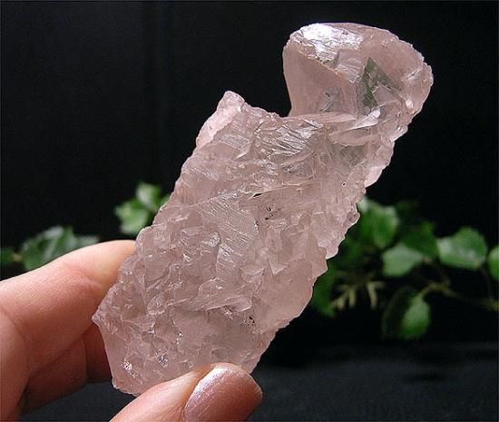 ポイント（ヒマラヤ水晶/アイスクリスタル2）トライゴーニック・C面