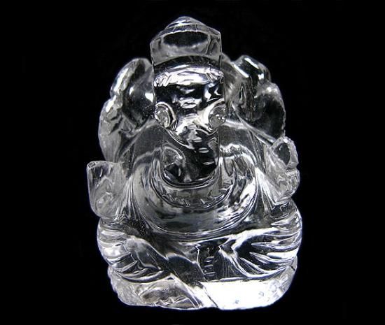 ガネーシャ（水晶5） - パワーストーンショップ「GOOD ITEM」