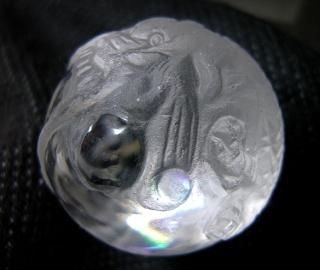 特選品】ペンダントトップ（ゴールデンルチルクォーツインタリオ