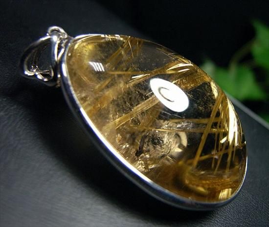 ペンダントトップ(タイチンルチルクォーツ73)- パワーストーン