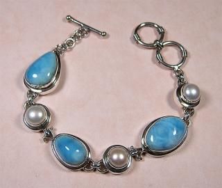 特選品】ブレスレット（ラリマー3）- パワーストーンショップ