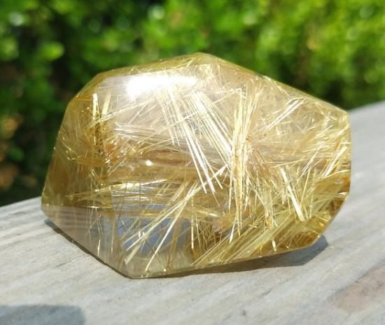 ルチルクォーツ　タイチンルチルクォーツ　フリーフォーム　原石　最高品質 特選品】フリーフォーム（タイチンルチルクォーツ126