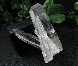 レーザー＆タビー水晶クラスター1
