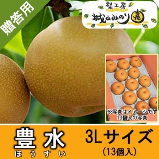 【N-E3 豊水 3Lサイズ \3000】  農家 千葉 産直 梨