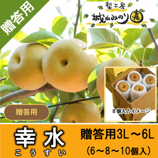 幸水(こうすい)贈答用手提箱|梨の生産量日本一の千葉県からお届け 幸水(こうすい)贈答用手提箱|梨の生産量日本一の千葉県からお届け