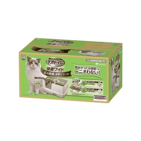 デオトイレ脱臭ファン+本体セット ユニチャーム 猫用トイレ 猫砂