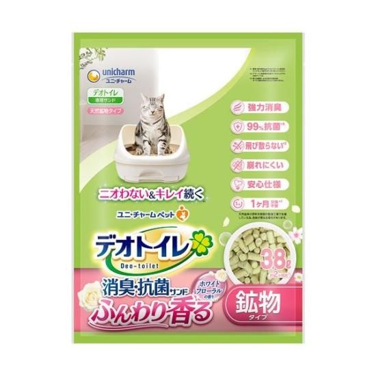 ユニ・チャーム デオトイレ 飛び散らない緑茶成分入り消臭サンド