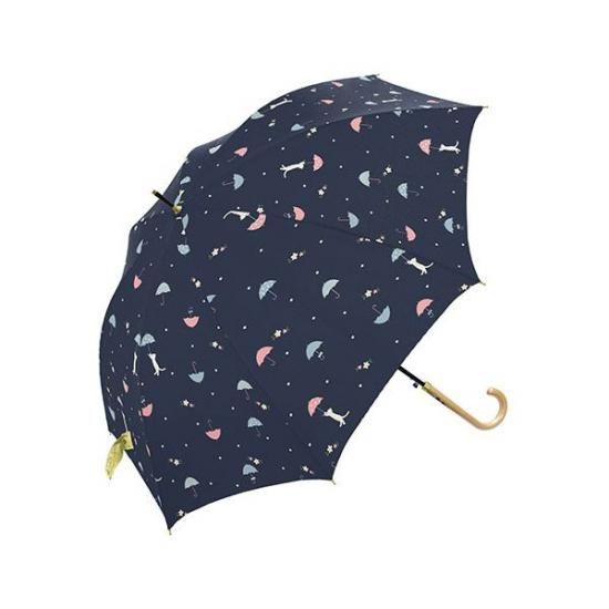 三国 MKN 55cm耐風楽ミニ傘 折りたたみ傘 アンブレラCAT